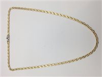 Collana Uomo Catena Tutto Oro in Oro SON CAT OG MAGLIA Soma Gioielli G.24.2